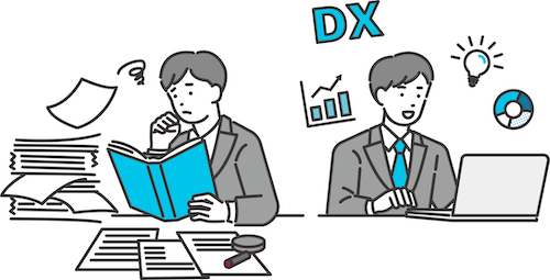 DX化による変化